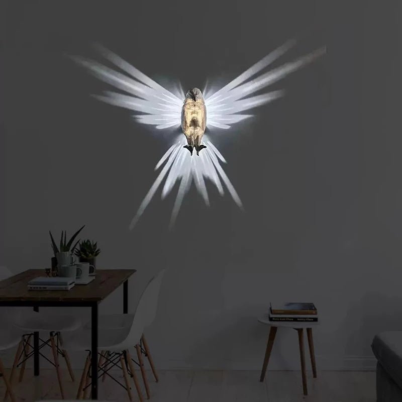 Dwelliy Creative Bird Wall Lamp