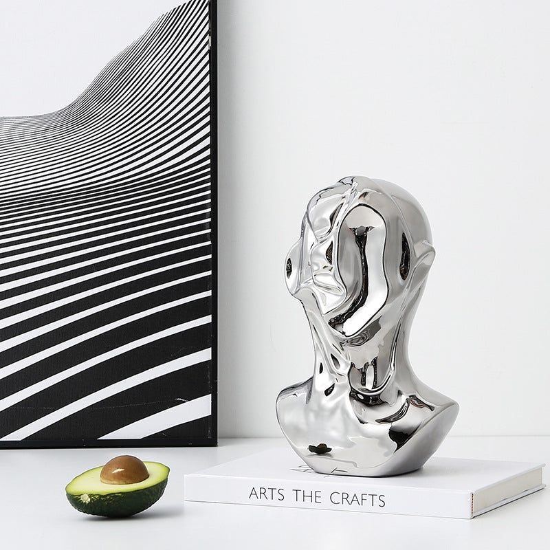 Dwelliy Abstract Art Ceramic Figurine