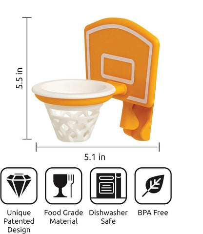 Dwelliy Basketball Hoop- Egg Yellow Separator