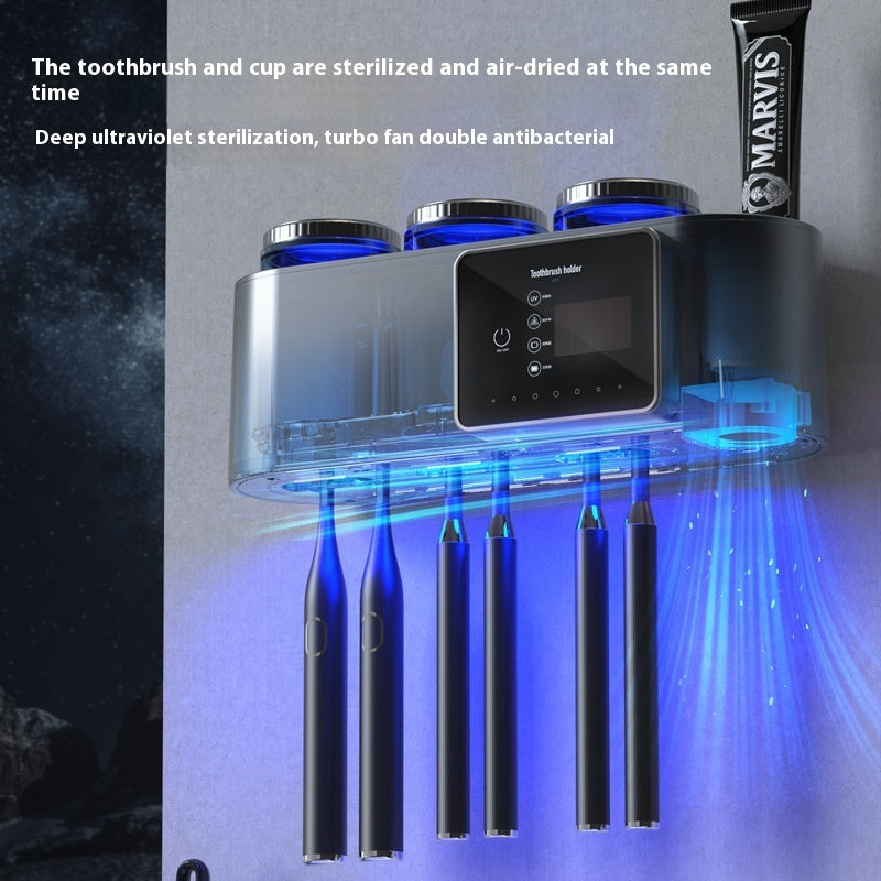 Dwelliy UV Toothbrush Sterilizer & Drying Storage