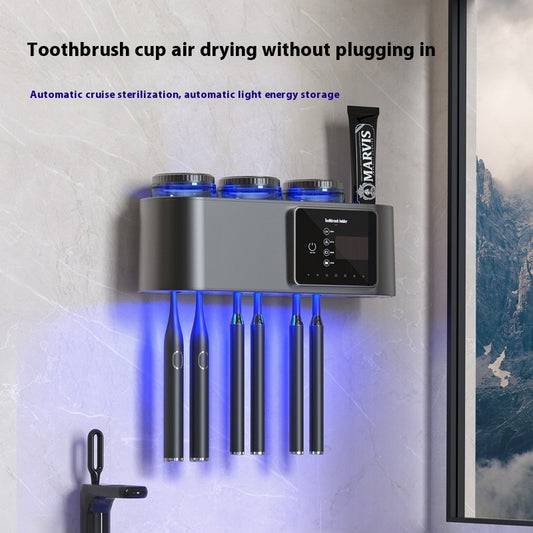 Dwelliy UV Toothbrush Sterilizer & Drying Storage