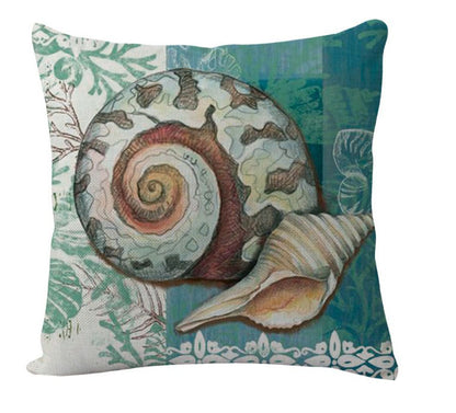 Dwelliy Coastal Print Throw Pillow Covers