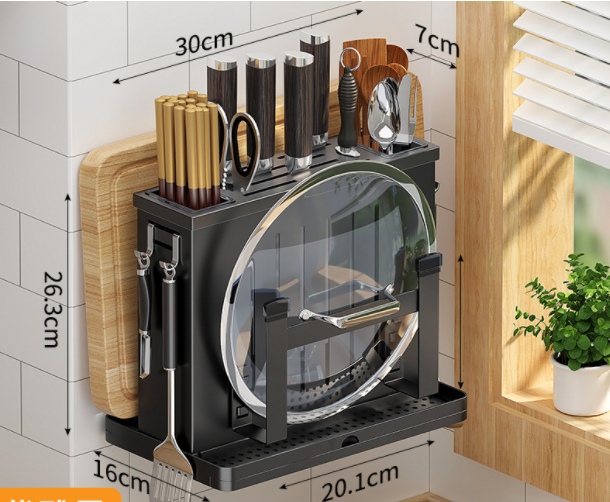 Dwelliy Stainless Steel Kitchen Storage Rack