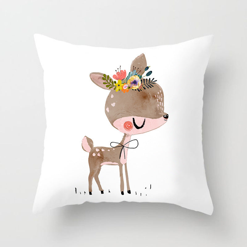 Dwelliy Cute Cartoon Series Pillowcase