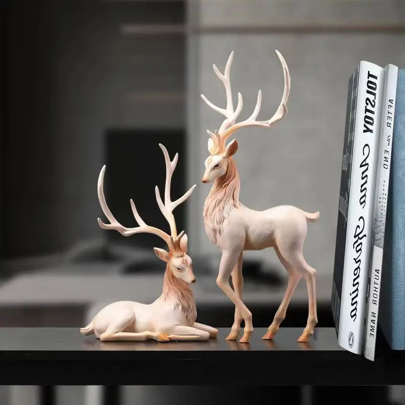 Dwelliy High-End Deer Statue