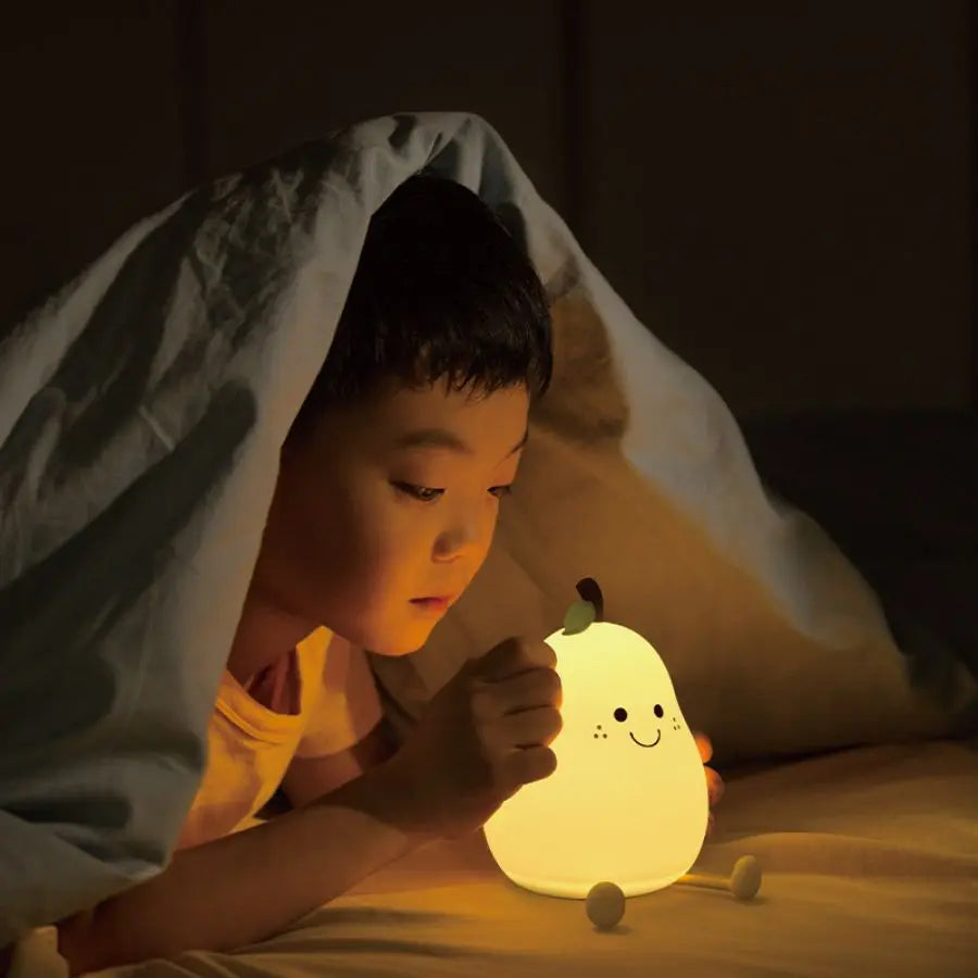 Dwelliy LED Pear Silicone Night Light