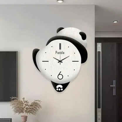 Dwelliy Panda Home Clock