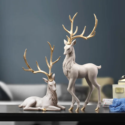 Dwelliy High-End Deer Statue