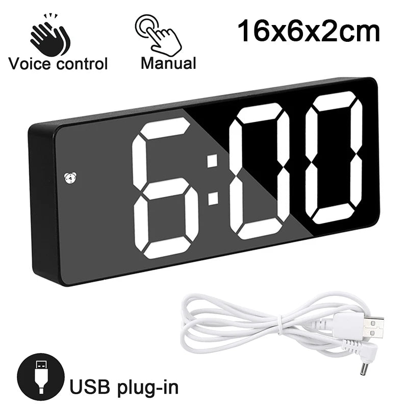 Dwelliy Wall-mounted Digital Clock