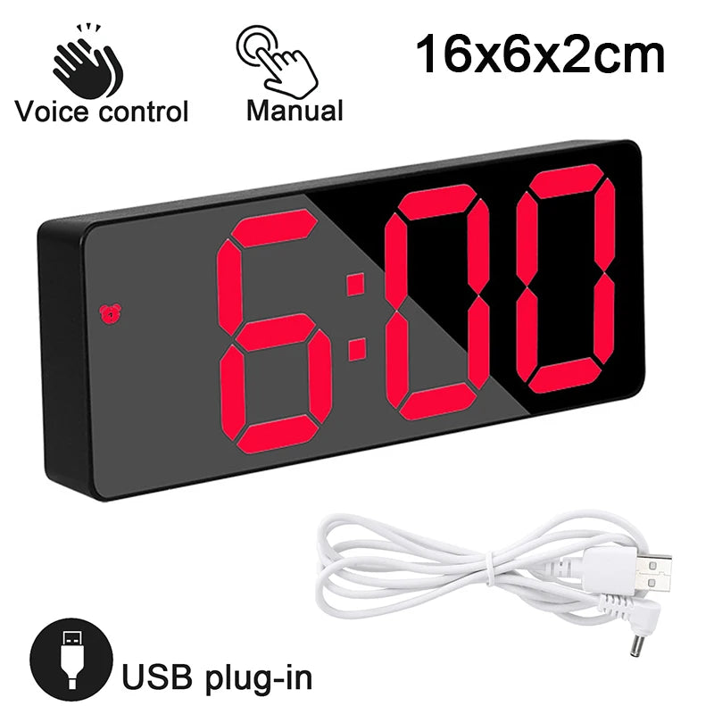 Dwelliy Wall-mounted Digital Clock