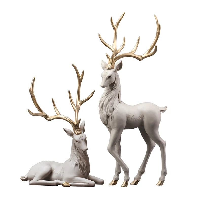 Dwelliy High-End Deer Statue