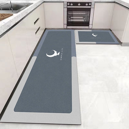 Dwelliy Kitchen Floor Non-slip Carpet