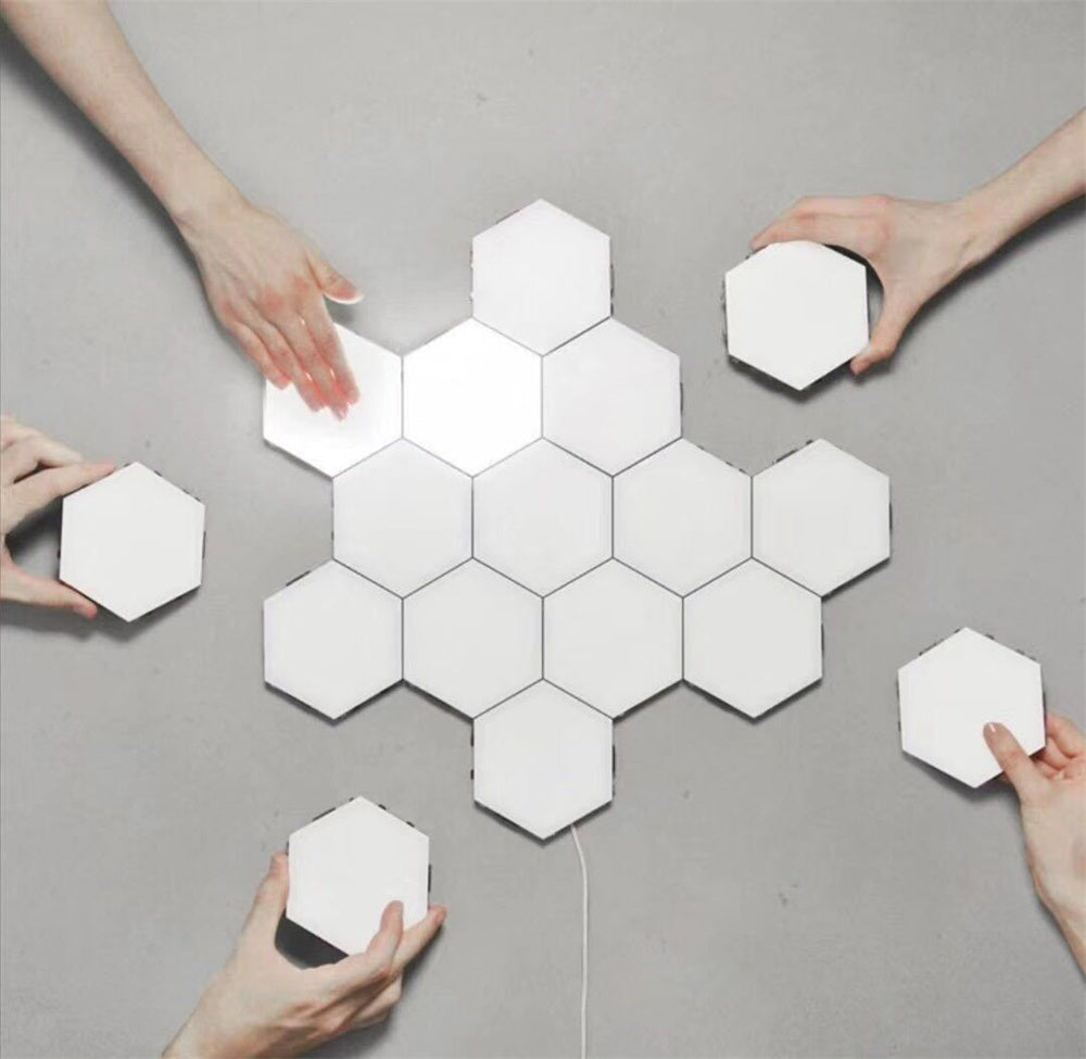 Dwelliy Quantum Touch Honeycomb Lamp