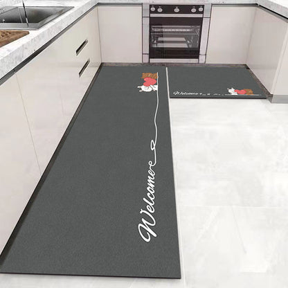 Dwelliy Kitchen Floor Non-slip Carpet