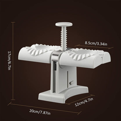 Dwelliy Dumpling Mould Double Head